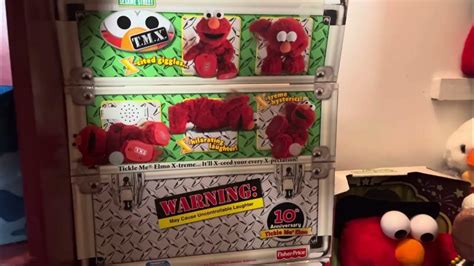 2006 Fisher Price Sesame Street T.M.X Tickle Me Elmo Extreme Box