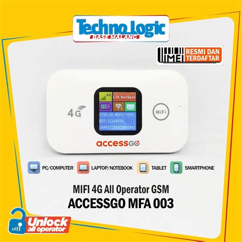 Jual Modem Mifi Accessgo Mfa G With Display All Operator Gsm