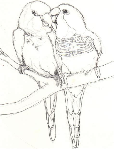 Lovebirds By Marikim On Deviantart