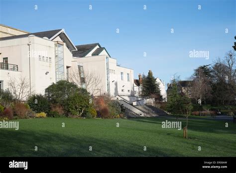 Malvern Theatres And Priory Park Stock Photo Alamy