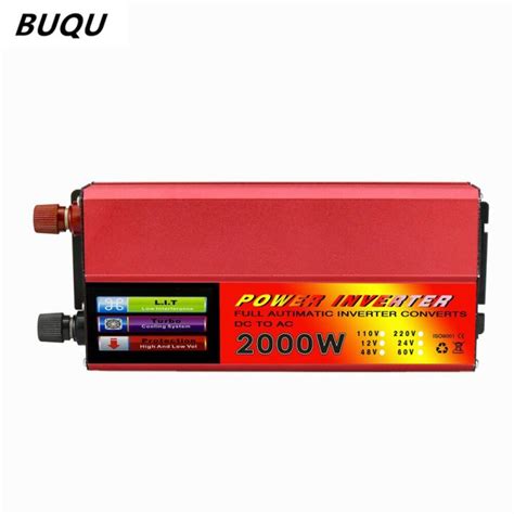 Pure Sine Wave Inverter Dc 12v24v To Ac 110v220v 1000w 2000w