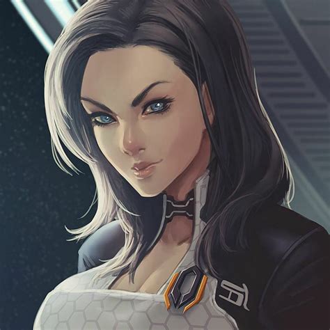 Miranda Lawson Mass Effect And 1 More Drawn By Mark Henry Bustamante