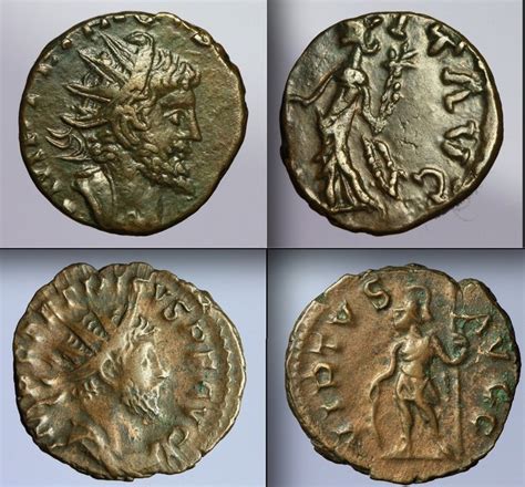 Impero Romano Lot Of 2 Radiates Tetricus II Tetricus I Catawiki