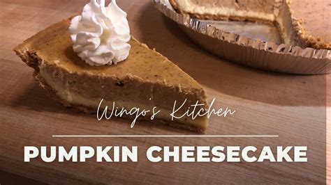 Pumpkin Cheesecake Recipe Youtube