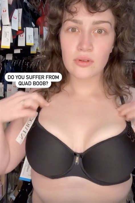 I M A Bra Expert Signs That You Have Quad Boob From Your Big Breasts