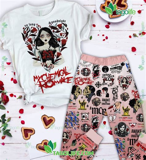 My Chemical Romance So Long And Goodnight Pajamas Set Tagolife