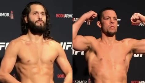 UFC 244 Weigh In Results Nate Diaz Jorge Masvial Get Green Light