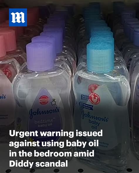 Doctors Issue Warning About Using Baby Oil In The Bedroom After Diddy Sex Traffi Health Nigeria