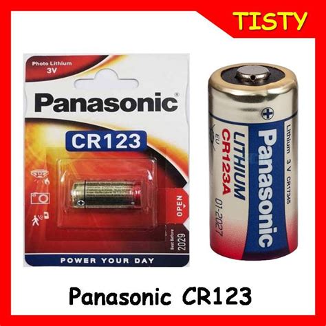 ของแท้ 100 Cr123a 1bnl 3v Panasonic Lithium Battery Shopee Thailand