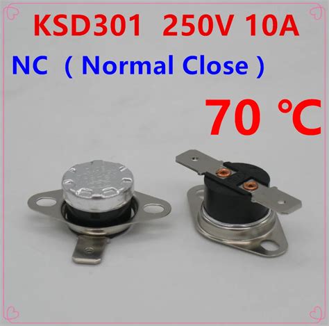 Pcs Ksd Degrees Celsius C Normal Close Nc Temperature