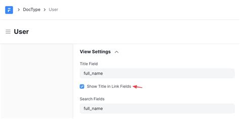 form view settings