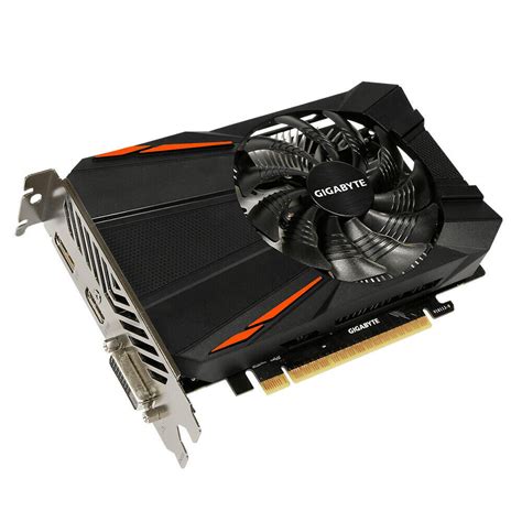 GIGABYTE GeForce GTX 1050 Ti D5 4GB GDDR5 Grafikkarte (GV-N105TD5-4GD ...