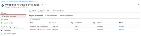 Activate Microsoft Entra roles in PIM - Microsoft Entra ID Governance ...