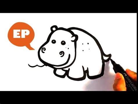 Details more than 114 easy hippo drawing best - nanoginkgobiloba.vn