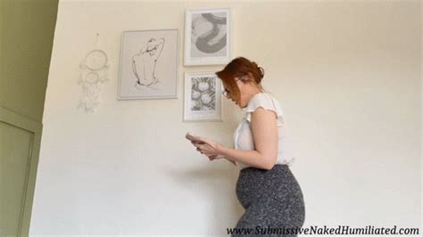 Art Dealer Ellie Roe Made To Remove Her Uniform STRIP EM NAKED Clips4sale