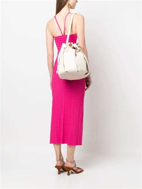 Ulla Johnson Gemstone Handle Bucket Bag In Nude ModeSens