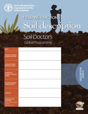 Fillable Online Soil Doctors Global Programme Field Instructions