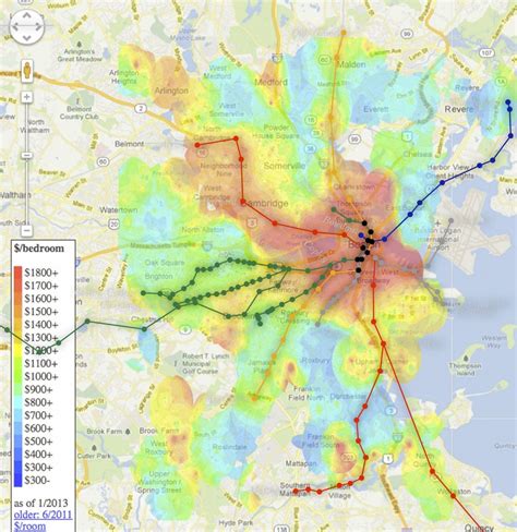 Mbta Red Line Map Boston