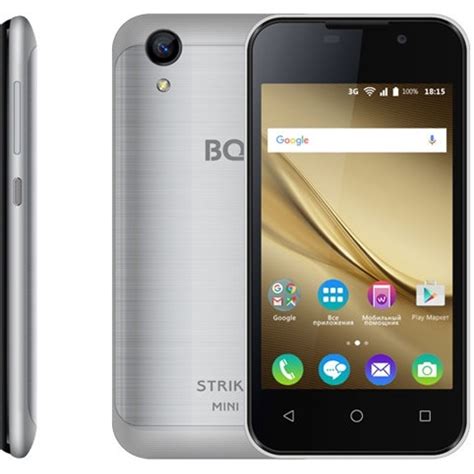 Смартфон BQ BQ-4072 Strike Mini Silver — купить в интернет-магазине ...