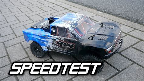 Arrma Senton 4x4 V3 Speedtest 2s 3s German YouTube