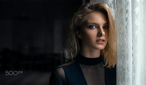 Portrait Face Blonde Women 500px HD Wallpaper Rare Gallery