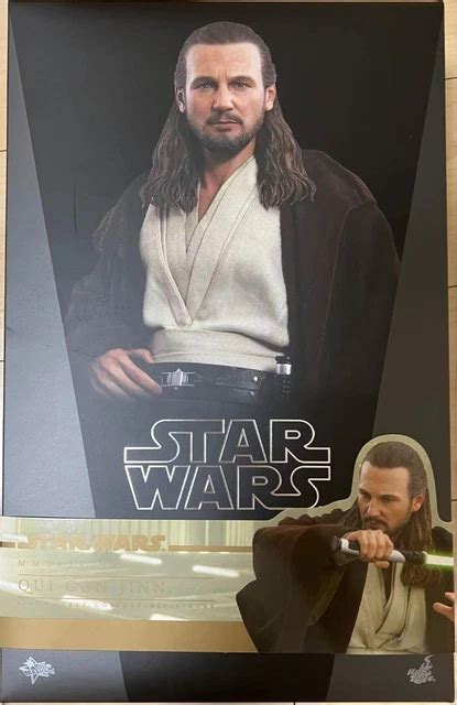 Hot Toys Movie Masterpiece Star Wars Qui Gon Jinn Scale Figure Hobby Japan Eur