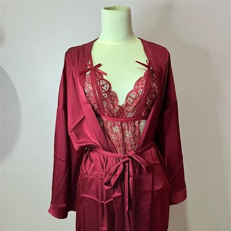 Jual Lp Sexy Lingerie Set Bodysuit Kimono Buka Bawah Hitam Hanya Dalaman Shopee Indonesia