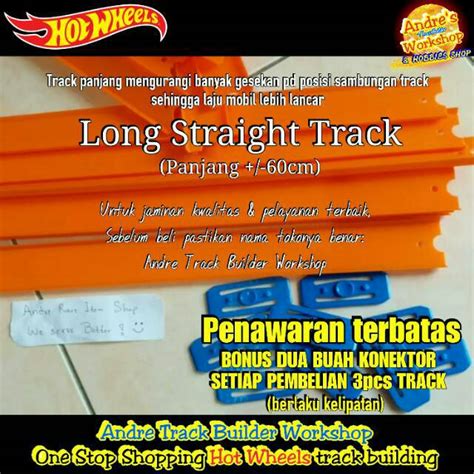 Jual Hot Wheels Track Builder Straight Track Lurus Cm Original Hot Wheels Track Shopee