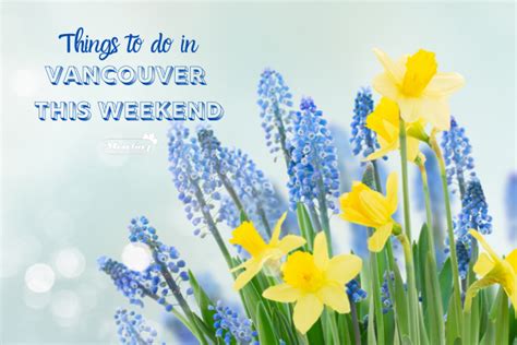 Things To Do In Vancouver This Weekend Mar Vancouver Blog