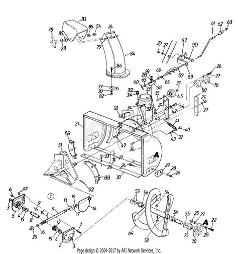 Exploring Diagrams of Yardworks Snowblower Parts