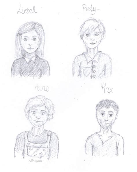 The book thief - Characters by Alincyan on DeviantArt