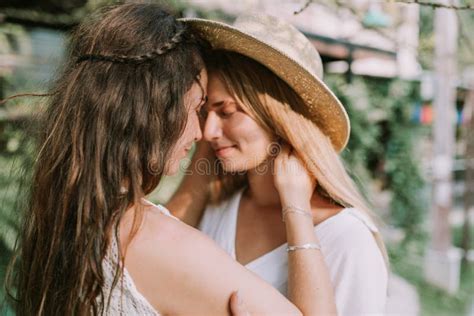 143 Blonde Brunette Lesbian Kissing Stock Photos Free Royalty Free Stock Photos From Dreamstime