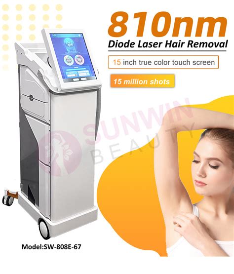 Sunwin Laser Epilation Diode Fast Nm Diode Laser Painless Hair