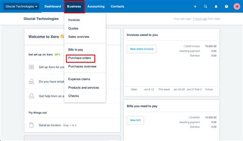 How do I create a Purchase Order in Apptivo by Syncing with Xero?