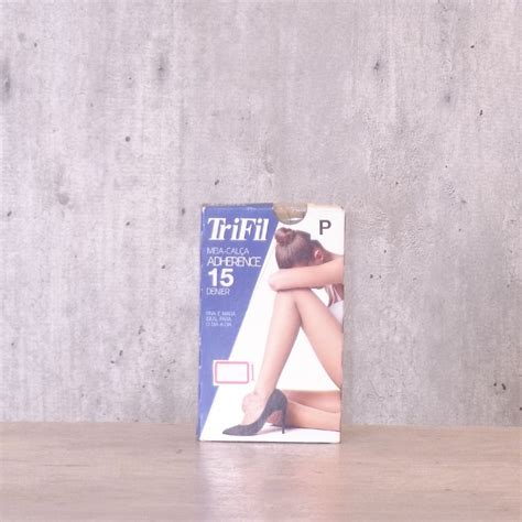 Meia Calça Fio 15 Pó de Arroz Adherence Trifil Lingerie Feminina Trifil Nunca Usado 69552435