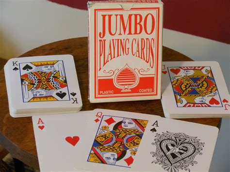 Vintage Jumbo Deck Playing Cards at Ellen Martinez blog