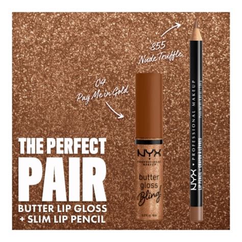 NYX Professional Makeup Slim Lip Pencil Lip Liner Nude Truffle Oz Fred Meyer