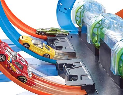 Hot Wheels Zestaw P Tle Grozy Tor Autko Ftb Oficjalne Archiwum Allegro