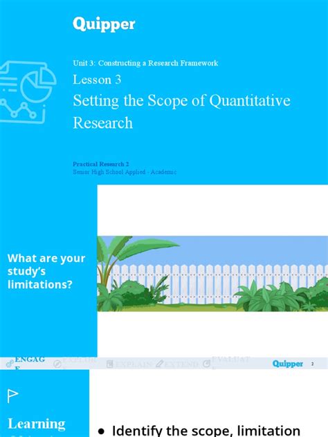Setting Research Boundaries Understanding The Scope Limitations And