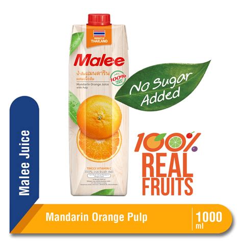 Jual Malee Juice Mandarin Orange Pulp Ml Shopee Indonesia