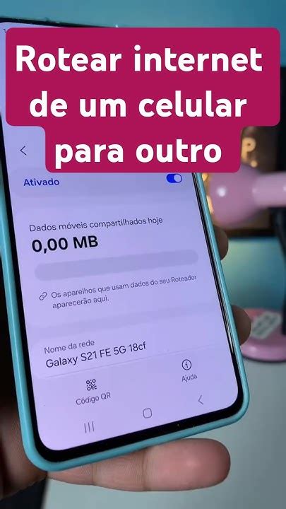 Como Rotear Internet De Um Celular Pro Outro - Como rotear internet de um celular para outro. #dicas #smartphone - YouTube