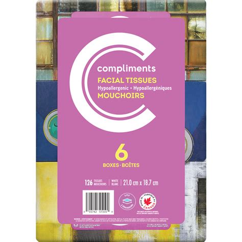 2 Ply 126 Sheets Facial Tissue