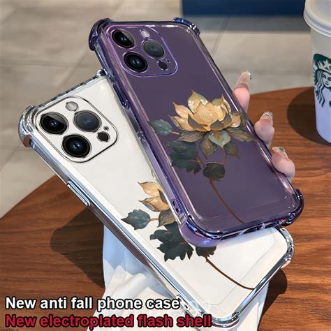 NEW Funda Para Infinix HOT 30i 30 PLAY 40 PRO NOTE 30 4G 5G TPU De Teléfono lotus simple