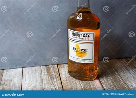 Mount Gay Rum Editorial Stock Photo Image Of Malt Liquor