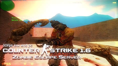 Counter Strike 1 6 Indonesia Zombie Escape Hentai Squad 30fps Low End Pc YouTube