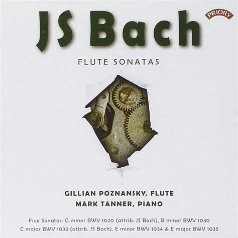 J S Bach Flute Sonatas Amazon Co Uk CDs Vinyl