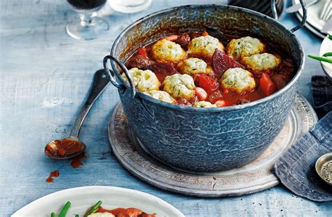 Beef Beetroot And Butter Bean Stew With Stilton Dumplings Recipe Hearty Stew Recipe Easy Stew