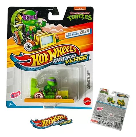 Hot Wheels Racer Verse Nickelodeon Tmnt Donatello Env O Gratis