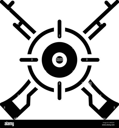 Icon For Marksmansharpshooter Stock Vector Image And Art Alamy