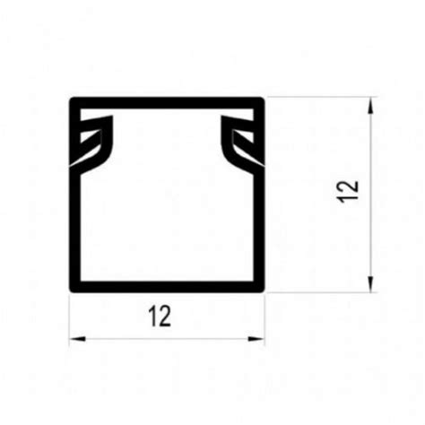 Mit El Kanalica ME 12x12mm 2m Kablovski Kanal Pvc EPonuda